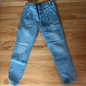Women’s drawstring Blue Jeans/joggers